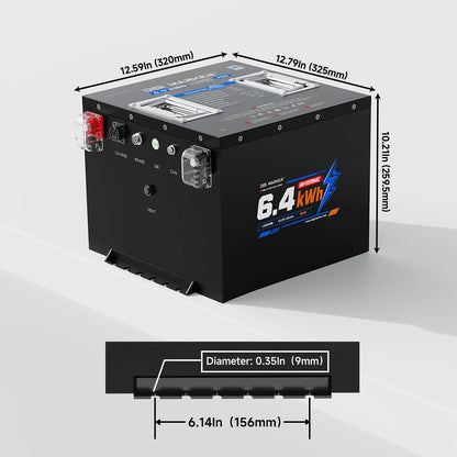DIGI HP-Mini 48V 125Ah Golf Cart Lithium Battery
