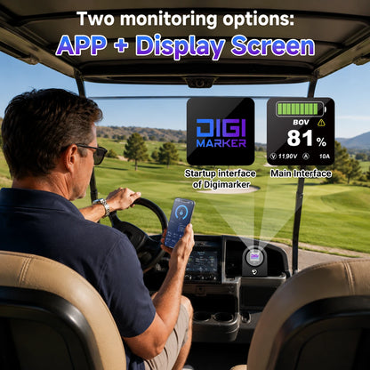 DIGI HP-Mini 48V 125Ah Golf Cart Lithium Battery