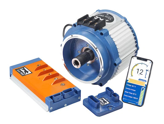 SilverWolf™ Teekon™ 9kW AC Motor Conversion Kit - EZGO TXT