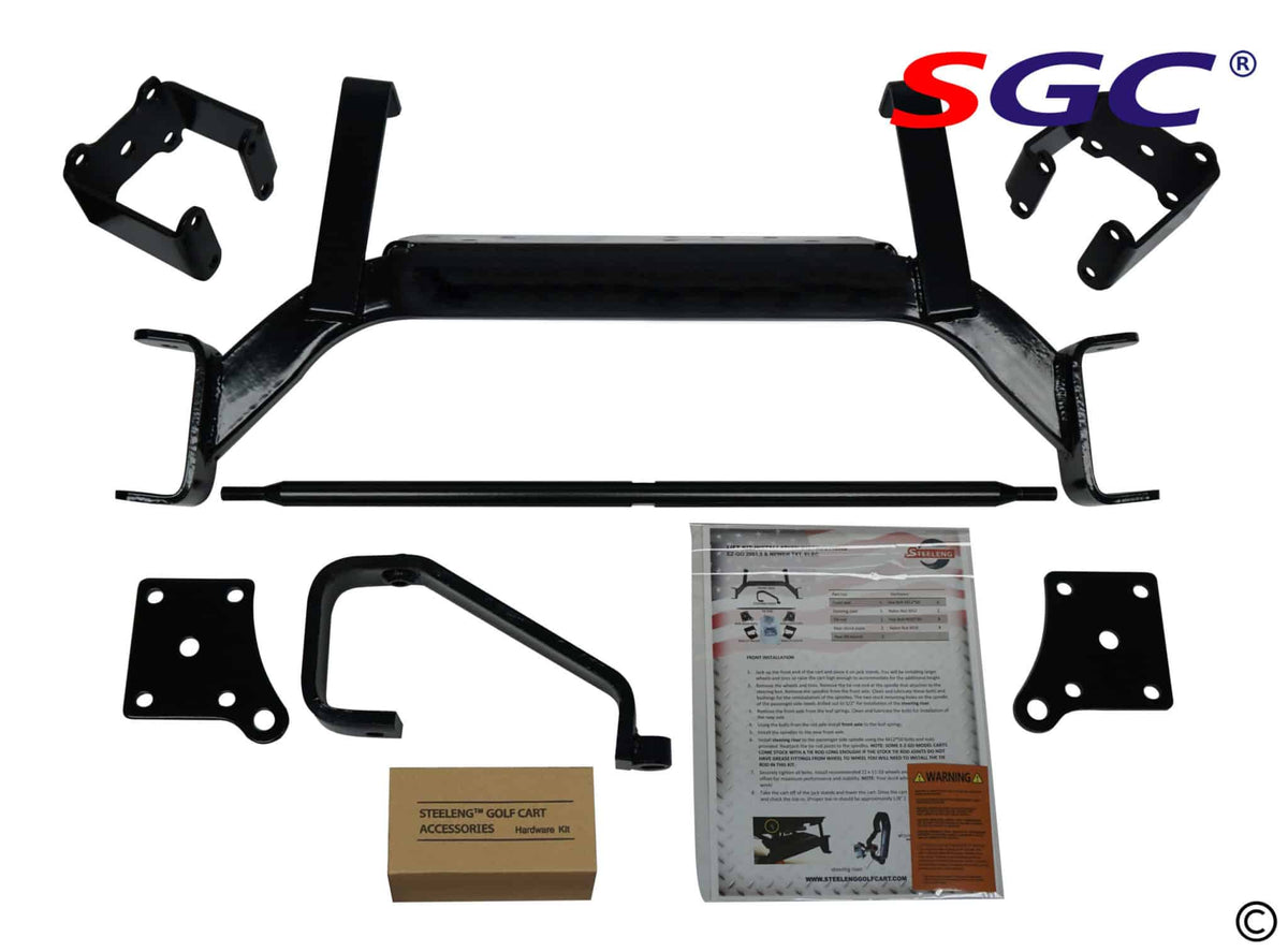 SGC Lift Kit – 6″ Drop Axle kit for EZGO TXT (2001.5-2022) Electric